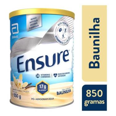 Imagem de Suplemento Alimentar Ensure Baunilha Em Pó 850g
