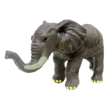 Imagem de Animal Selvagem Realista Boneco Soft Miniatura Elefante