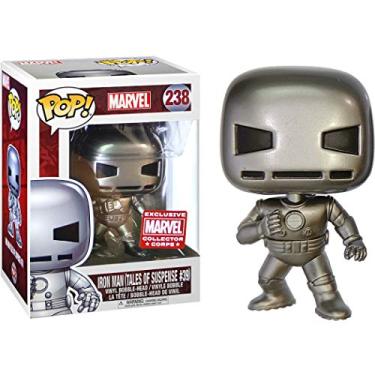 Imagem de Funko Iron Man [Tales of Suspense #39] (Collector Corps Exc) Pop Vinyl Figure & 1 Compatible Graphic Protector Bundle (20229 - B)