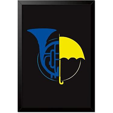 Imagem de Genérico - Quadro Decorativo Série How I Met Your Mother Trompa Guarda Chuva 33x23cm