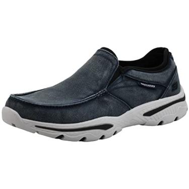 Imagem de Skechers Men's Relaxed Fit-Creston-Moseco Navy/Black Moccasin 11 M US