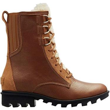 Imagem de Sorel Phoenix Bota de renda – Feminina, Camel Brown/Black, 6.5