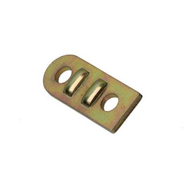 Imagem de URO Parts 90134376300PRM Placa guia estabilizadora dianteira; para parafusos de alavanca estabilizadora dianteira, banhado a aço inoxidável para combinar com a peça original de aço suave