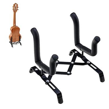 Imagem de Yajun Suporte ajustável para violino para violino, portátil, dobrável, retrátil, para instrumento musical, suporte de piso, suporte portátil