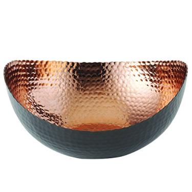 Imagem de Elegance Tigela Eclipse, 25,4 x 24,7 cm, preta/cobre