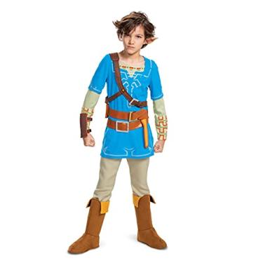 Imagem de Link Prestige Costume for Kids, Zelda Breath of The Wild, Size Small (4-6)