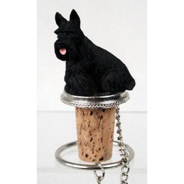 Imagem de Rolha de garrafa de vinho Scottish Terrier