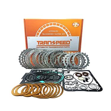 Imagem de TRANSPEED Kit de reconstrução mestre de transmissão automática 4L60E placas de fricção placa de embreagem compatível com BUICK GMC