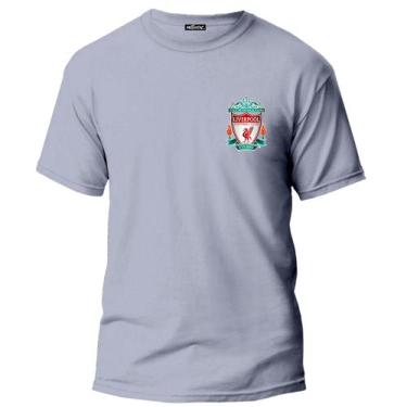 Imagem de Camiseta Manga Curta Liverpool Time De Futebol Personalizada Unissex -