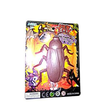 Imagem de Inseto Barata De Brinquedo Plástico Window Creeper Bug 10 Cm Toy - New