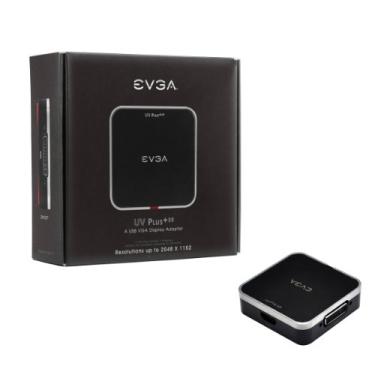 Imagem de EVGA UVPlus+ 39 USB VGA DVI/HDMI/USB3.0/Suporta resoluções 1920 x 1200 ou 2048 x 1152 (100-U3-UV39-KR)