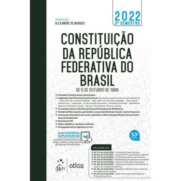 Imagem de Livro - Constituição Da República Federativa Do Brasil - De 5 De Outub