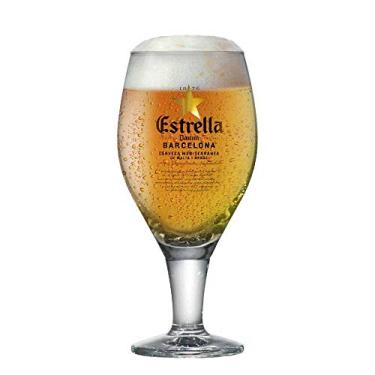Imagem de Taça de Cerveja Rótulo Estrella Damm Cristal 430ml - Ruvolo