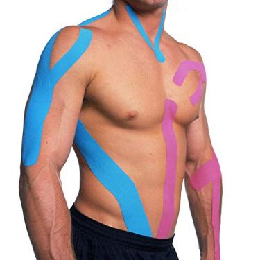 Imagem de Bandagem Adesiva 5 cm x 5 m Kinesio Tape Kinesiology Preto