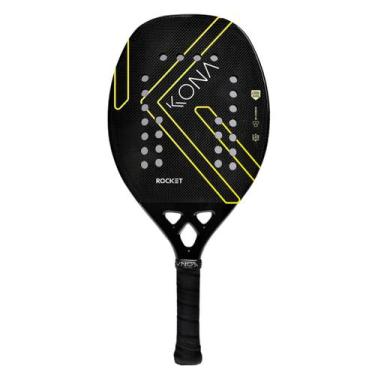 Imagem de Raquete De Beach Tennis Kona Rocket Outline Carbono 3K 2023 + 01 Grip