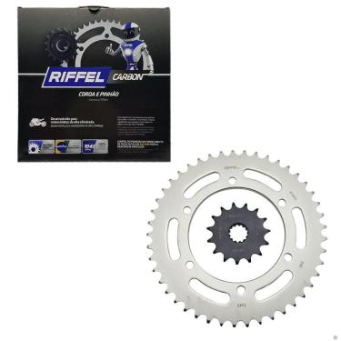 Imagem de Kit Coroa Pinhão Riffel Carbon Xt 660R Xt 660X Xtz 660Z