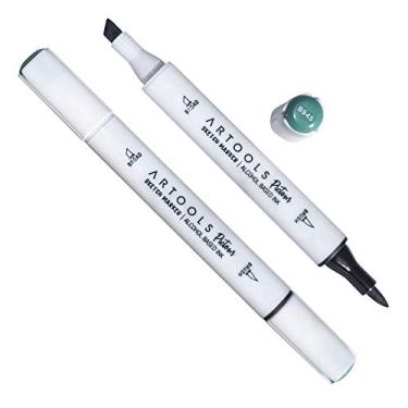 Imagem de Caneta Artools Pictom Ponta Dupla Dark Green B945