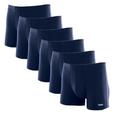 Imagem de Kit 6 Cuecas Boxer Mash Microfibra 170.30