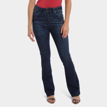 Imagem de Calça Jeans Bootcut Polo Wear Cintura Alta Feminina