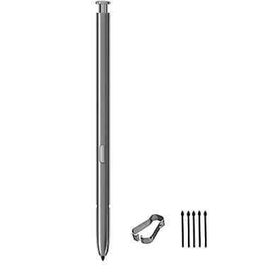 Imagem de Caneta A-Creator Note 20 S (com Bluetooth) de substituição para Samsung Galaxy Note 20/20 Ultra 5G Stylus Touch S Pen com pontas/pontas (cinza)