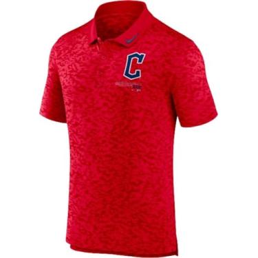 Imagem de Nike Camiseta polo masculina MLB Next Level, Cleveland Guardians - Vermelho, P