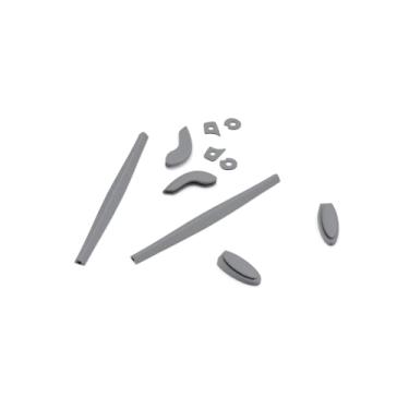 Imagem de Vaep Orelhas de substituição e almofadas de nariz para óculos de sol Oakley Juliet - Cinza