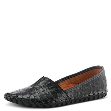 Imagem de Spring Step Women's Kathaleta-Croco Shoes Black EU 37 / US 6.5-7