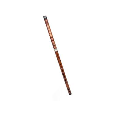 Imagem de YIJU Flauta de bambu flauta chinesa polida para crianças e iniciantes presente instrumentos de instrumento musical para palco de ensaio, Chave de D