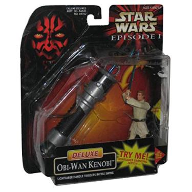 Imagem de Star Wars: Episódio 1 Deluxe Boneco Obi-Wan Kenobi