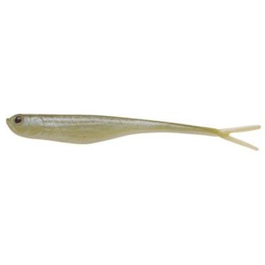 Imagem de Isca de pesca de água doce PowerBait Berkley (todos os estilos PowerBait), Isca Powerbait Jerk Shad, Pearl Watermelon Shad, 5" (6 Count)