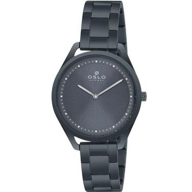 Imagem de Relógio OSLO Cinza OFYAAS9T0001-Feminino