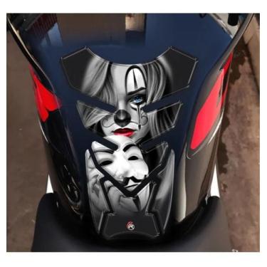 Imagem de Tankpad Clown Girl 4 - Titan/ Fan/ Start/ Twister Anos 19/20 - Resitan