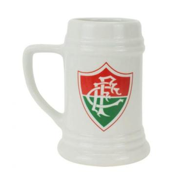 Imagem de Caneca Porcelana Branca 500ml - Fluminense - Mileno