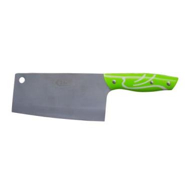Imagem de Cutelo Machadinha Açougueiro Profissional Aço Inox 7pol - IDEA