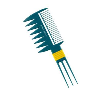 Imagem de Pente profissional multifuncional cabelos crespos marco boni, Pente Mu