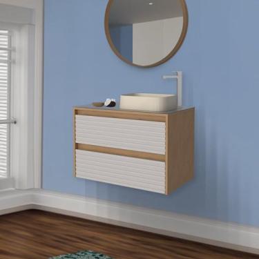 Imagem de Gabinete para Banheiro 82cm Osaka Cozimax