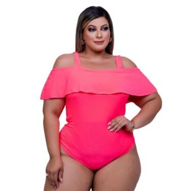 Imagem de Body Bori Ciganinha Plus Size Blusinha De Mulher Blusa Feminina - Ombr