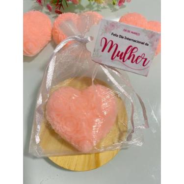 Imagem de Kit 10 Sabonetes Perfumados Lembrancinha Dia da Mulher 30g - Likare Ho