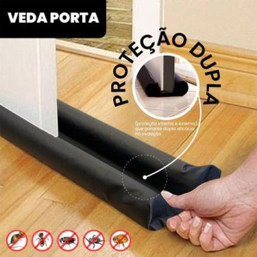Imagem de Veda Porta Proteção Contra Inseto Poeira Isolamento Protetor 2uni - Vi