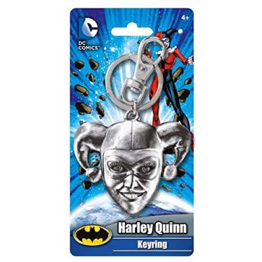 Imagem de Chaveiro BATMAN DC Comics Harley Quinn Head Pewter