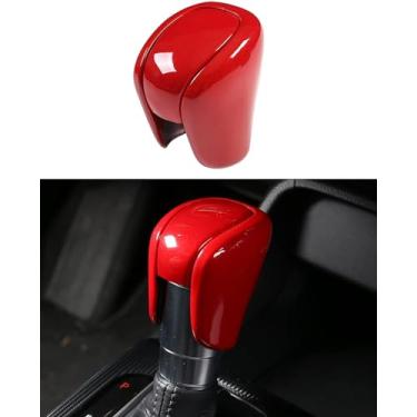 Imagem de Para Honda Civic 2022 2023 2024 Capa de botão de mudança de marcha, para CRV 2023 2024 Adesivo de tampa de acabamento de protetor interno, para Accord 2018-2024 Transmissão Automática CVT Botas