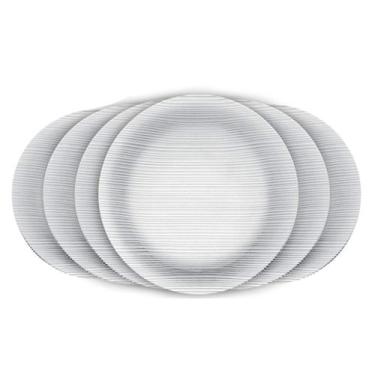 Imagem de Prato Raso Vidro Duralex 23cm Diamante 6 Unidades - Nadir - Nadir Figu