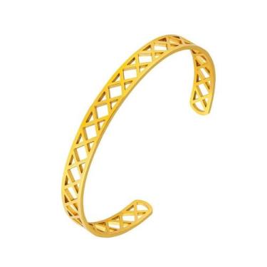 Imagem de Bracelete de Aço Coleção Atena Grécia IPG 8mm - Convex