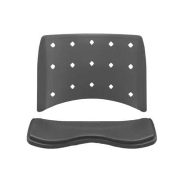 Imagem de Encosto e Assento Estofado Ergonômico P/ Cadeira Escritório - Escritex