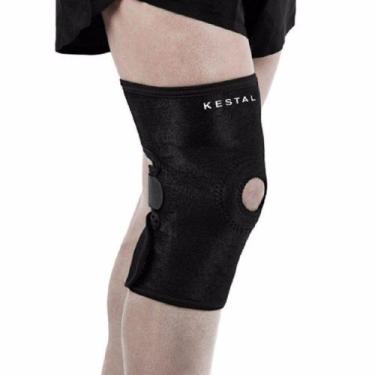 Imagem de Joelheira Ajustável Com Reforço Patelar Tamanho Único - Kestal