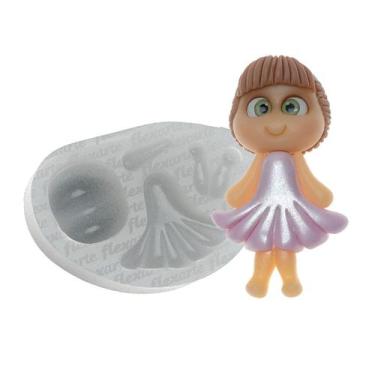 Imagem de Molde De Silicone 624 - Bonequinha Shelbia - Flexarte
