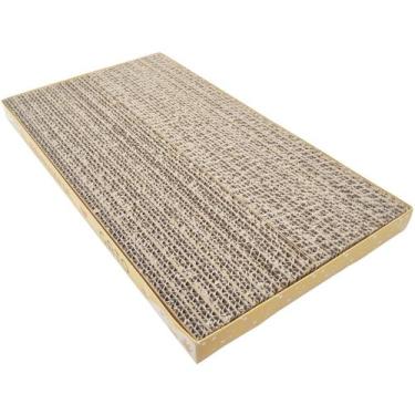 Imagem de Arranhador Para Gato de Papelão Interativo Anti Estresse Evita Arranha