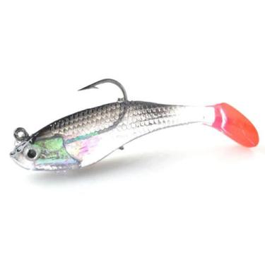 Imagem de Isca artificial silicone realista p/ tucunaré robalo traíra - SWG, Inc