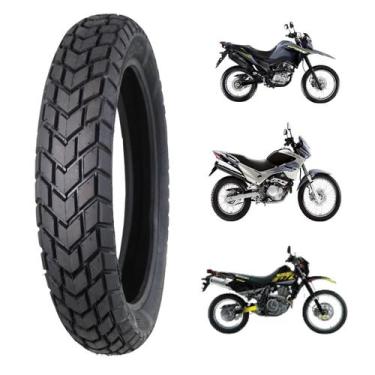 Imagem de Pneu Traseiro Para Moto Para Uso Com Câmara De 110/90-17 P60 - Marques