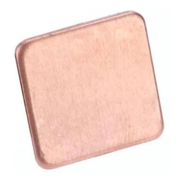 Imagem de Chapa De Cobre-dissipador Calor Chipset Gpu -15mmx15mmx2mm - UNIDADE -